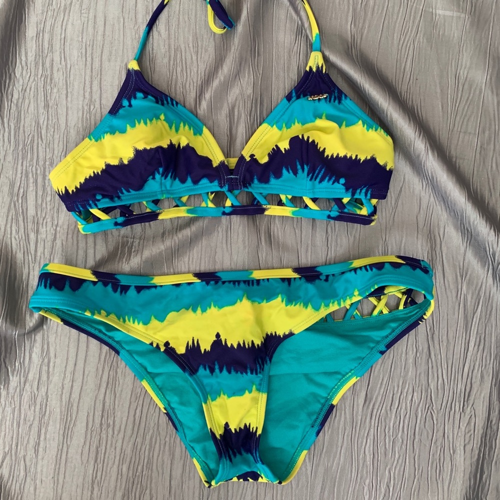 Colorful Roxy Bikini